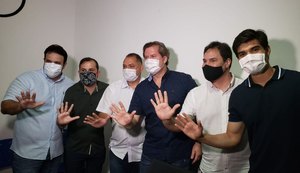Marx Beltrão empossa vereador José Marcio Filho na presidência do PSD de Maceió