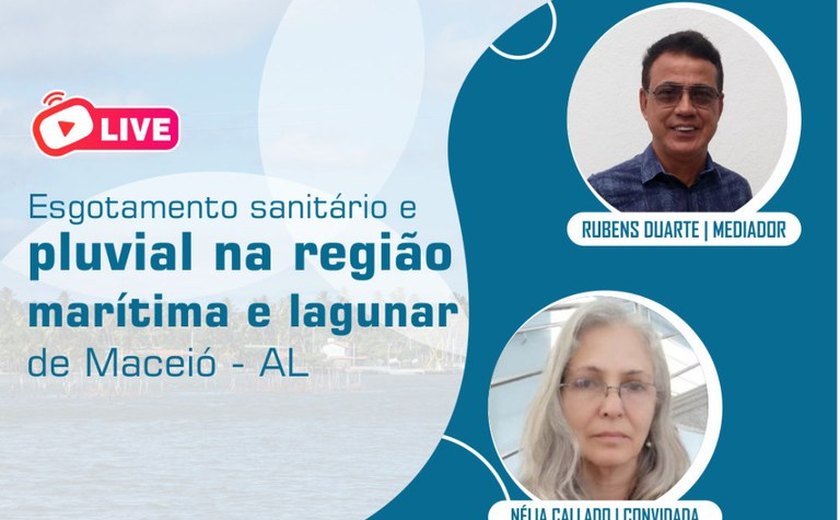 Ufal debate esgotamento sanitário da região marítima e lagunar de Maceió