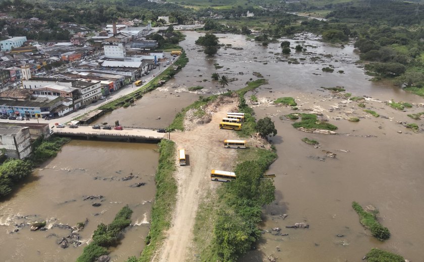 Defesa Civil de Alagoas mapeia áreas de risco por inundação na região do Vale do Mundaú