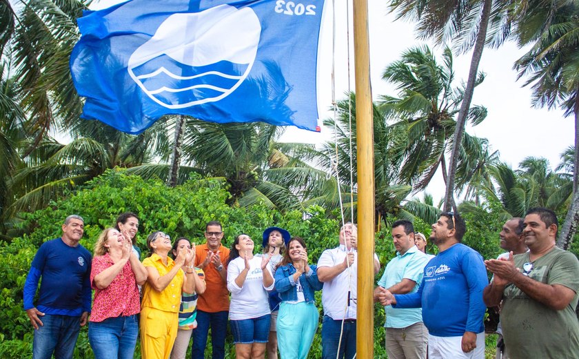 Praia de Lages e Barra de São Miguel conquistam pela primeira vez o selo internacional Bandeira Azul