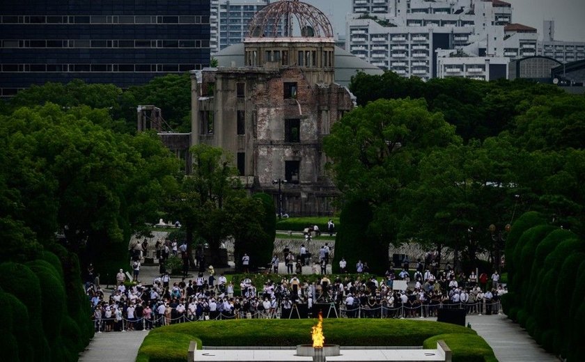 Japão recorda 75 anos da primeira bomba atômica em Hiroshima