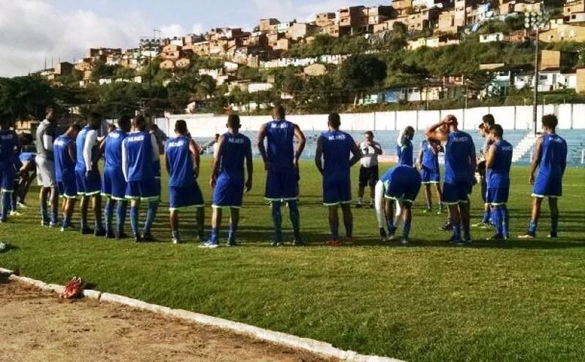 Após goleada contra o Parnahyba, CSA se reapresenta para treino regenerativo