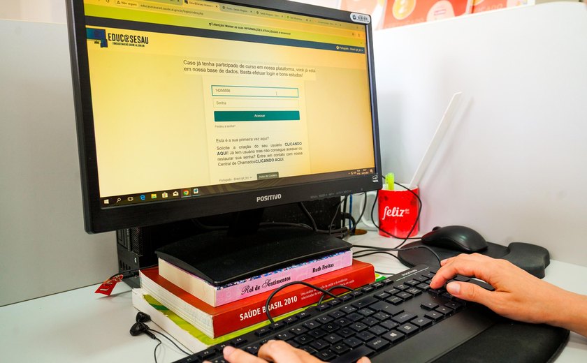 Sesau abre inscrições de cursos online para profissionais da saúde