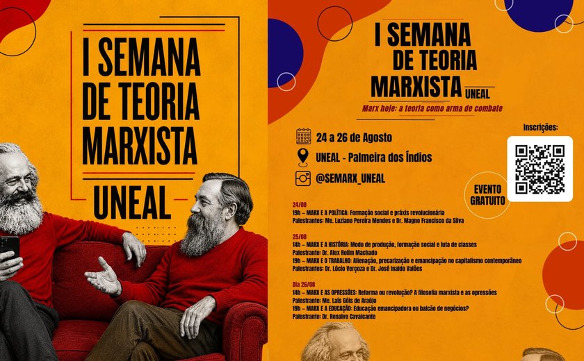 Semana de Teoria Marxista debate precarização do trabalho e desafios estruturais no Agreste Alagoano