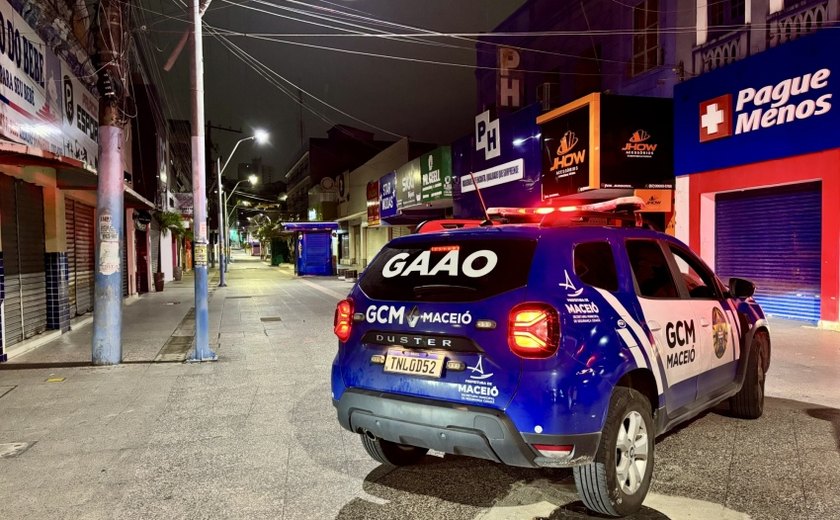 Guarda Municipal prende homem por tentativa de furto no Centro de Maceió
