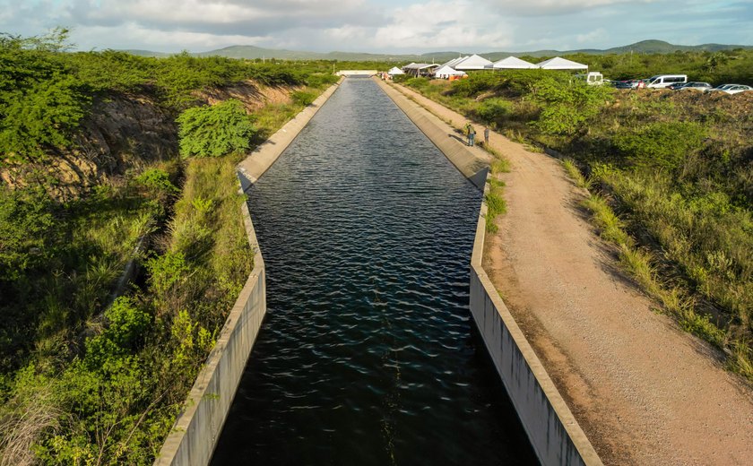 Águas do Canal do Sertão modificam realidade socioeconômica de agricultores alagoanos