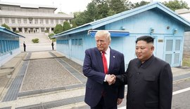 Trump cruza fronteira e se encontra com líder da Coreia do Norte