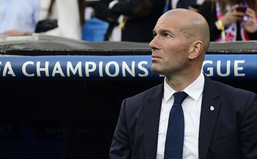 Zidane minimiza vantagem do Real Madrid e prevê jogo difícil na volta