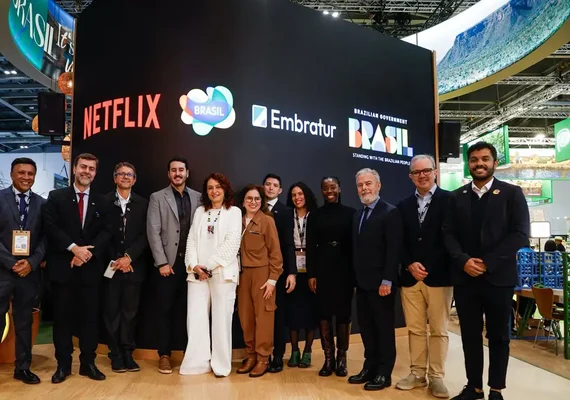 Embratur e Netflix lançam guia turístico do Brasil na WTM Londres