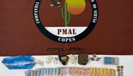 PM apreende 29 armas de fogo e 11 kg de drogas na última semana de maio