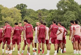 CRB finaliza preparação para confronto contra o Fluminense-PI