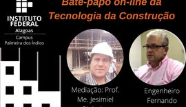 Inspeção predial é tema de bate-papo online promovido por docente do Ifal Palmeira