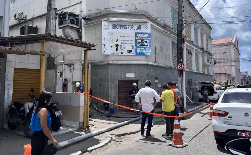 Rede elétrica do Shopping Popular é restabelecida após tentativa de furto de cabos de cobre