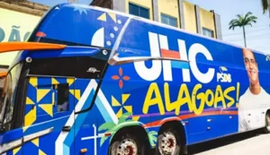 Justiça Eleitoral manda JHC retirar plotagem de ônibus por propaganda irregular