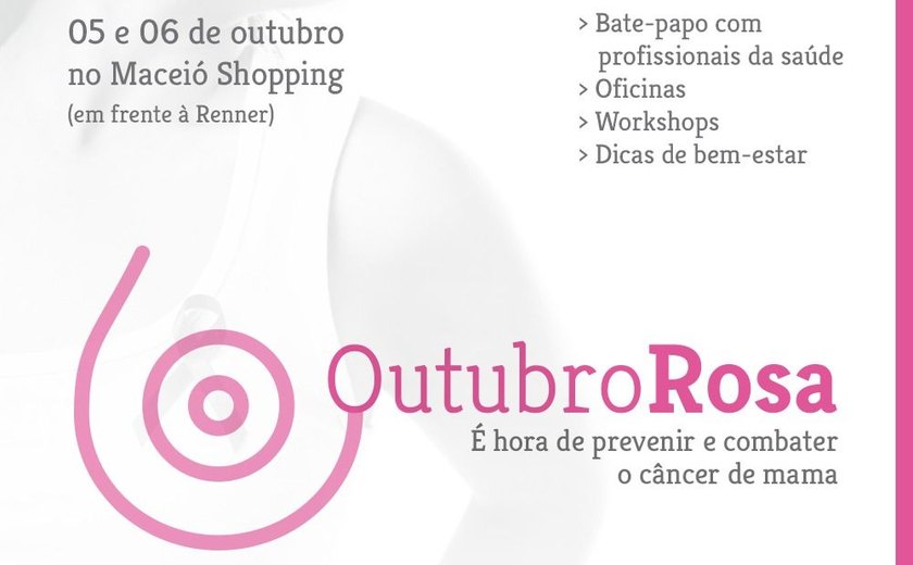 Outubro Rosa: ação alerta para prevenção e o diagnóstico precoce do câncer de mama