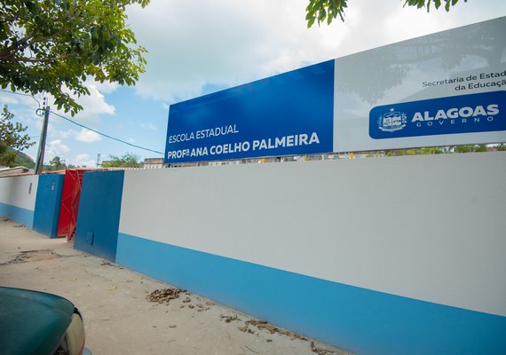 Governo de Alagoas entrega reforma da Escola Estadual Ana Coelho nesta quinta (29)