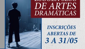 Inscrições para a Escola Sesc de Artes Dramáticas vão até o dia 31 de maio