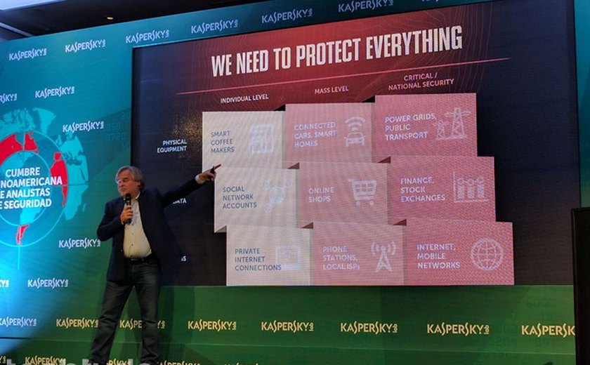 'Precisamos proteger tudo', diz Eugene Kaspersky, dono da empresa de antivírus