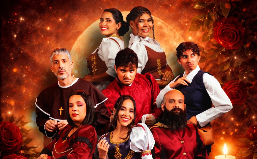 Clássico de Shakespeare ganha nova leitura em Maceió com estreia de “Romeu e Julieta”