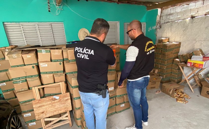 Associação criminosa que adulterava alimentos vencidos em Arapiraca é desmantelada pela PC