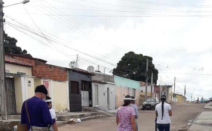 Agentes de saúde de Delmiro/AL vão às ruas detectar casos da Covid-19 e de outras viroses
