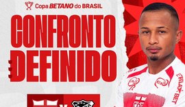 Sorteio da Copa do Brasil define Ceará como adversário do CRB na terceira fase
