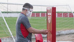 Novos testes dão negativo e atletas e funcionário do CRB estão curados do coronavírus