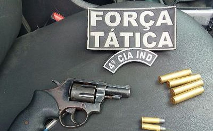 Polícia Militar apreende arma de fogo em Viçosa