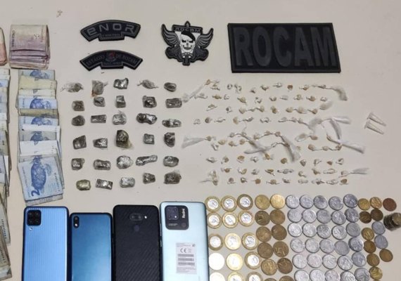 Adolescente de 16 anos é apreendido com grande quantidade de entorpecentes em Arapiraca