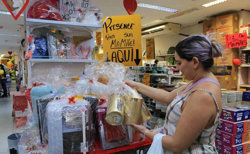 Fecomércio aponta que Dia das Mães deve movimentar R$ 33 milhões em Maceió