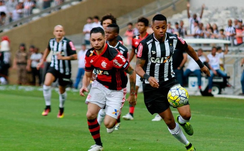 Flamengo e Atlético-MG empatam em 2 a 2 no Mineirão