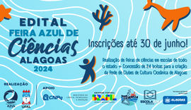 Programa Cidadania Azul lança o 1º Edital Feira Azul de Ciências para todas as escolas de Alagoas