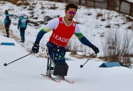 Cristian Ribeira fatura 2 ouros no para esqui cross-country na Noruega