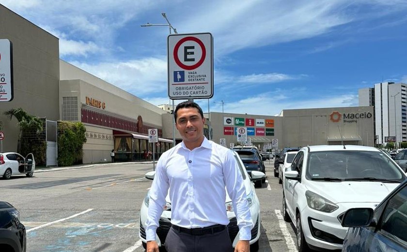 Vereador propõe criação de vagas exclusivas para gestantes em estacionamentos de Maceió