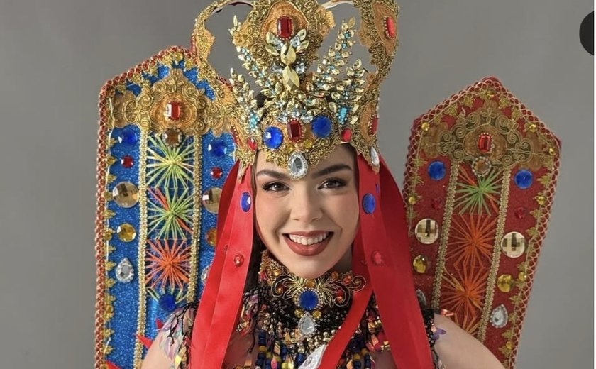 Candidata alagoana ao Miss Brasil vai apresentar traje Guerreiro Alagoano
