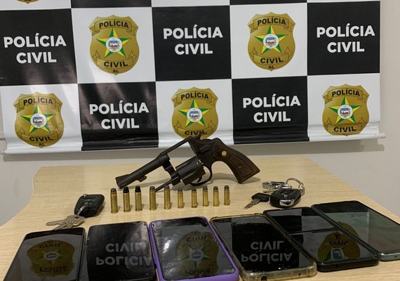 Polícia Civil autua jovem por porte ilegal de arma de fogo e receptação