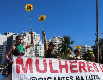 Mulheres vão às ruas pela votação do PL da Misoginia