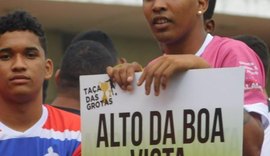 Taça das Grotas terá segunda rodada no CT do CRB na Barra de São Miguel