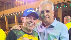 Em SP, Coronel Do Valle integra comitiva alagoana em convenção que oficializou candidatura de Flávio Bolsonaro