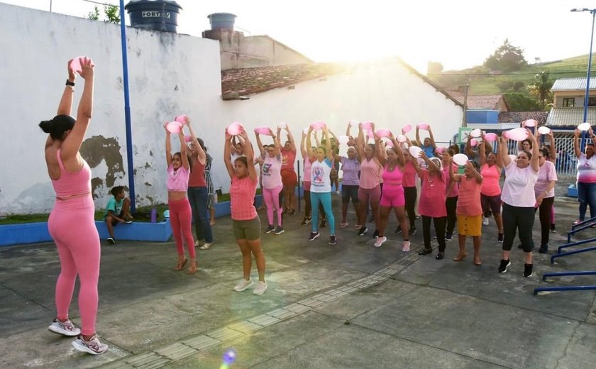 Belém/AL se destaca no Agreste com mobilização atraente neste 'Outubro Rosa'