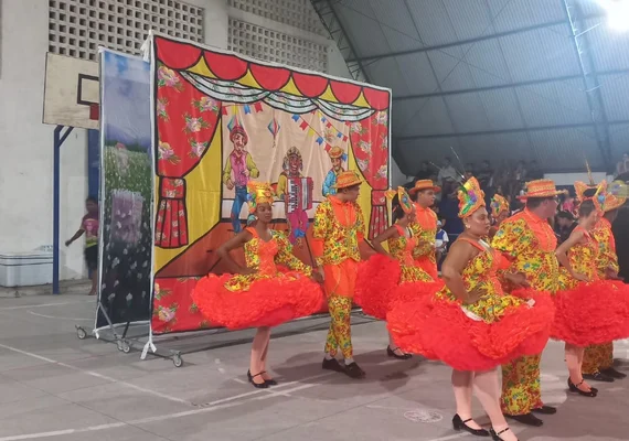 Vídeo: Quadrilha Junina de Maceió homenageia o Baile da Chita em enredo 2025