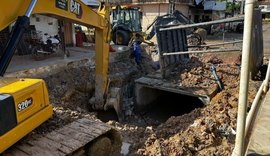 Grota do Ipanema recebe obras de drenagem para evitar alagamentos