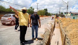 Obras de pavimentação, drenagem e ciclovia são iniciadas  em Rio Largo