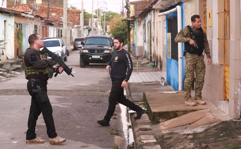 Operação prende suspeitos envolvidos em grupos criminosos em Maceió