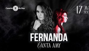 Fernanda Guimarães realiza show em homenagem à cantora Amy Winehouse