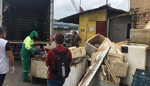 Cerca de 300 kg de carnes estragadas foram apreendidas durante fiscalização