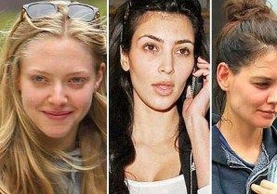 Chocante! Veja 20 famosas quase irreconhecíveis sem maquiagem