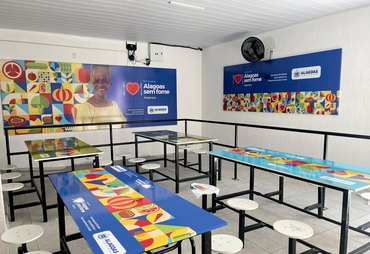 Governo do Estado inaugura restaurante popular Alagoas Sem Fome em Arapiraca