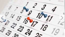 Governo de Alagoas divulga calendário de feriados previstos para 2019