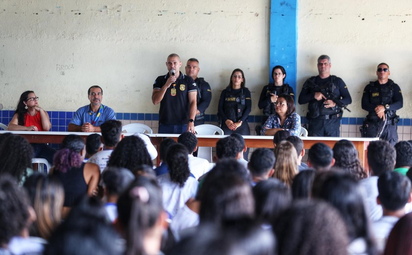 PC inicia ciclo de palestras para orientar comunidade escolar sobre 'ameaças'